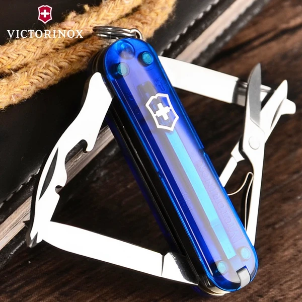 Victorinox Midnight Manager - Blue Transparent 4 Victorinox Midnight Manager - Blue Transparent - Image 4