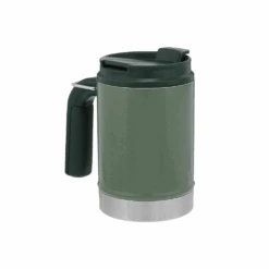 Stanley Classic Vacuum Steel Camp Mug 16oz Hammertone Green 10 Stanley Classic Vacuum Steel Camp Mug 16oz Hammertone Green -Montanic Store 10 01693 009 6