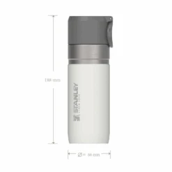 Stanley Go Vacuum Bottle Stainless Steel 370ml - Polar White -Montanic Store 10 10124 023 6