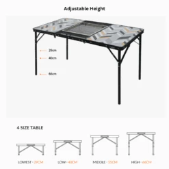 KZM Connect 3 Folding BBQ Table 11 KZM Connect 3 Folding BBQ Table -Montanic Store 10 945219cf b068 4a62 9d05 893c0cd6a88a