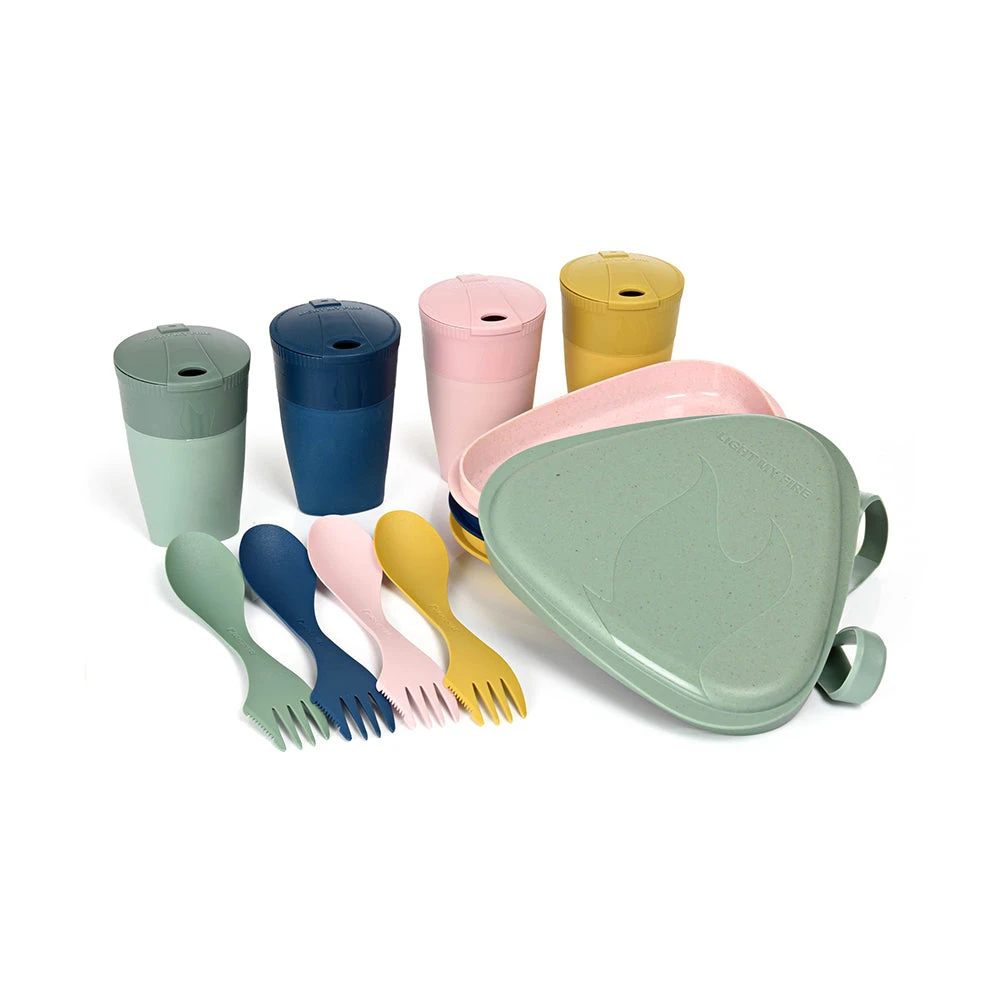 Light My Fire Eat´n Drink Kit BIO For 4 Nature 1 Light My Fire Eat´n Drink Kit BIO For 4 Nature