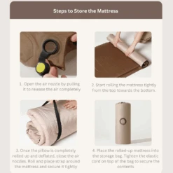 CSTUR Camping Inflatable Bed - Tan 17 CSTUR Camping Inflatable Bed - Tan -Montanic Store 11 964fd094 c22d 4ab4 8ae7 41d4e1be72e0