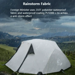Hewolf 2 Person Camping Tent 22 Hewolf 2 Person Camping Tent -Montanic Store 1589 11