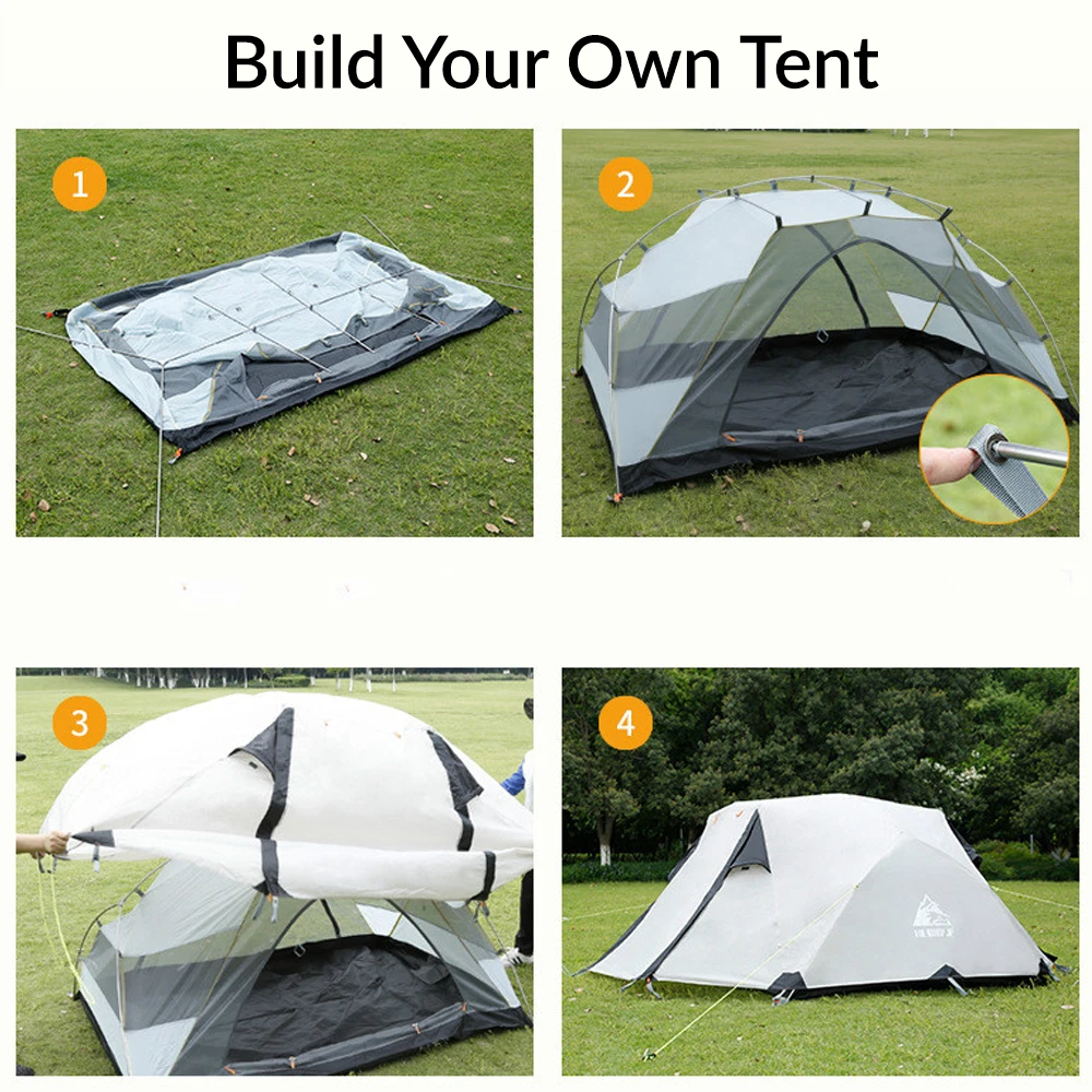 Hewolf 2 Person Camping Tent 9 Hewolf 2 Person Camping Tent - Image 9