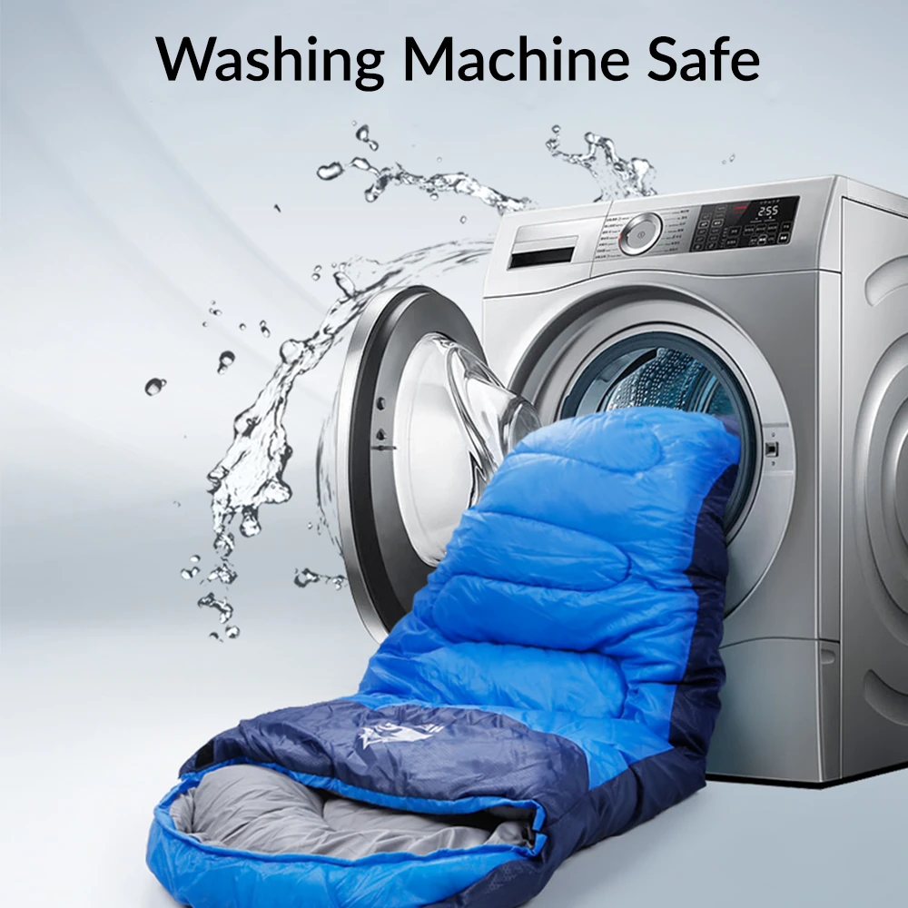 Hewolf Camping Sleeping Bag 1.3 - Green 3 Hewolf Camping Sleeping Bag 1.3 - Green - Image 3