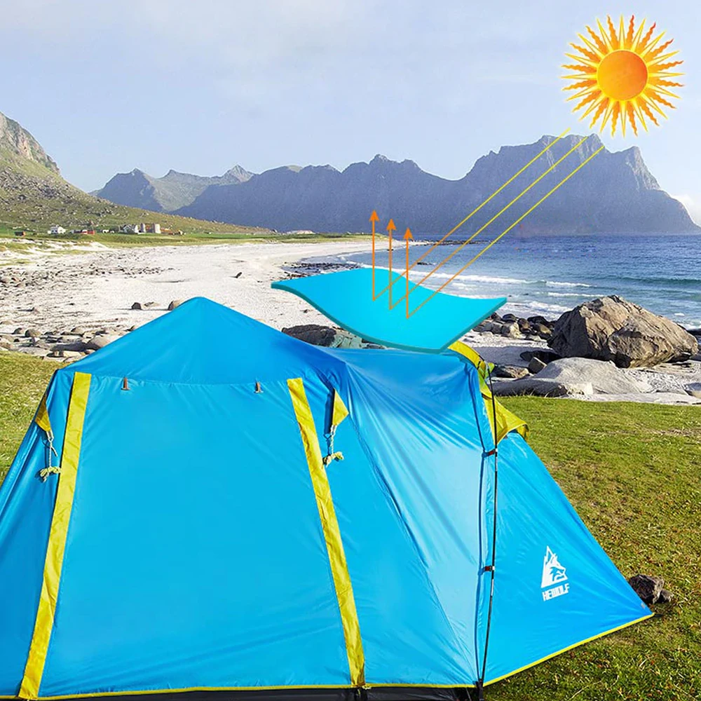 Hewolf Camping Tent 4P 3 Hewolf Camping Tent 4P - Image 3