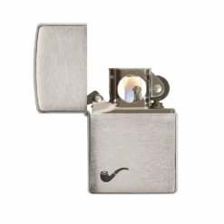 Zippo 200pl Pipe Brushed Chrome - Refillable Windproof Lighter 7 Zippo 200pl Pipe Brushed Chrome - Refillable Windproof Lighter -Montanic Store 200pl 2