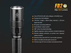 Fenix FD20 LED Flashlight -Montanic Store 201742117524256553