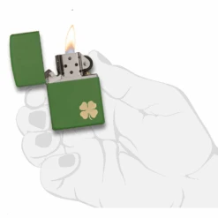 Zippo 228 Shamrock Refillable Windproof Lighter - 21032 7 Zippo 228 Shamrock Refillable Windproof Lighter - 21032 -Montanic Store 21032 4