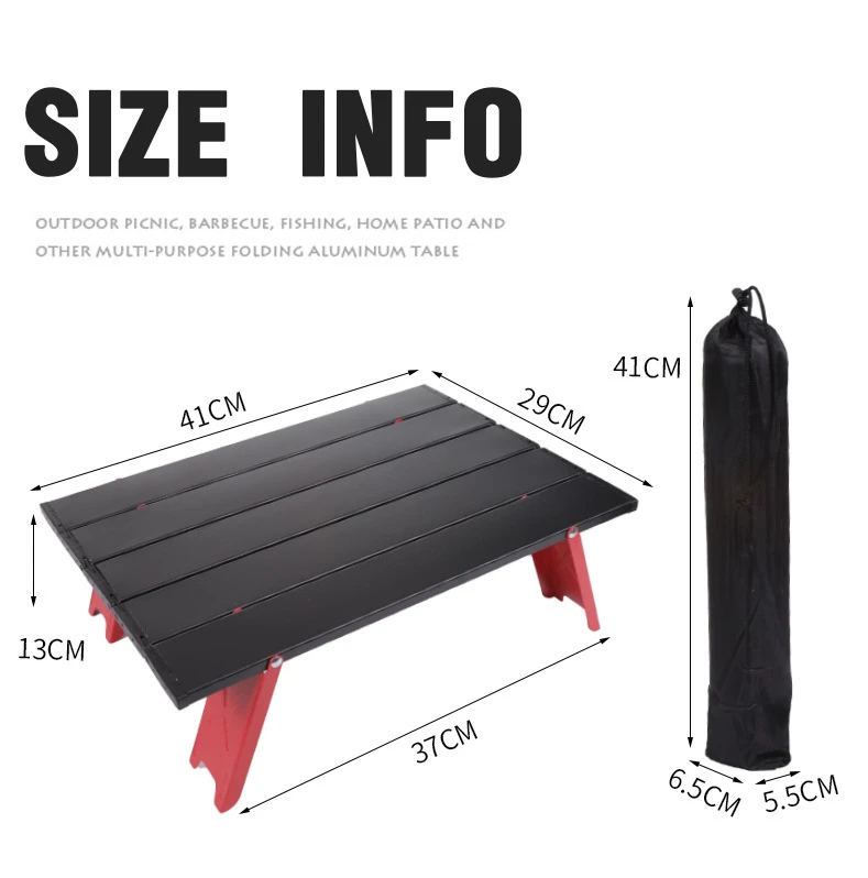 Camp Leader Foldable Low Camping Coffee Table 4 Camp Leader Foldable Low Camping Coffee Table - Image 4