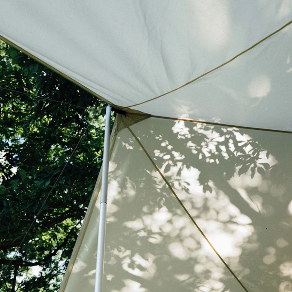 Snow Peak HD Tarp Hexa Evo Pro Ivory 3 Snow Peak HD Tarp Hexa Evo Pro Ivory - Image 3