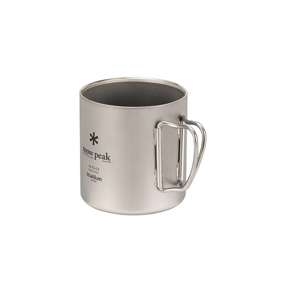 Snow Peak Ti-Double 450 Mug 2 Snow Peak Ti-Double 450 Mug - Image 2