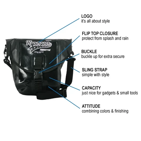 Hypergear Waist Pouch Motorsports Medium 6 Hypergear Waist Pouch Motorsports Medium - Image 6