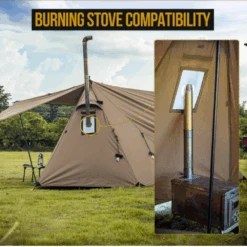 OneTigris Roc Shield Bushcraft Tent TC Version - Ranger Green 13 OneTigris Roc Shield Bushcraft Tent TC Version - Ranger Green -Montanic Store 3 7f28cd69 9a99 413b 9aad 221c45159f64