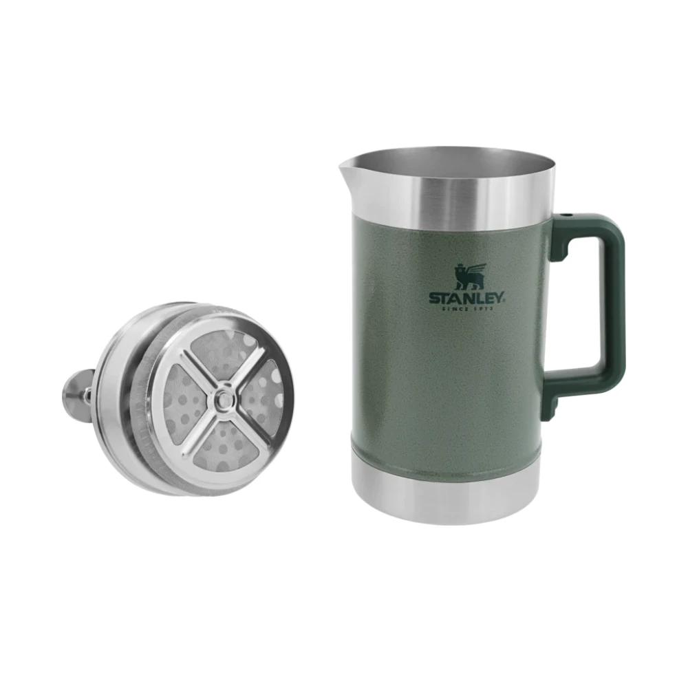 Stanley Classic Vacuum French Press 48oz - Hammertone Green 4 Stanley Classic Vacuum French Press 48oz - Hammertone Green - Image 4