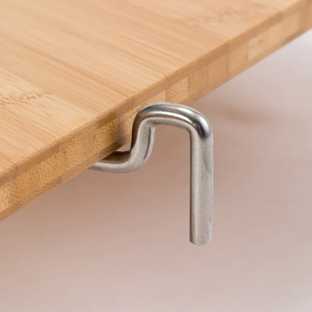 Snow Peak Bamboo IGT Table Right Open 5 Snow Peak Bamboo IGT Table Right Open - Image 5