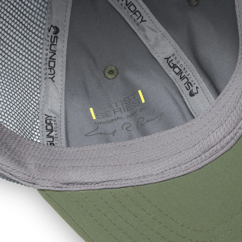 Sunday Afternoon Artist Series Patch Trucker Cap -Teton Reflection 4 Sunday Afternoon Artist Series Patch Trucker Cap -Teton Reflection - Image 4