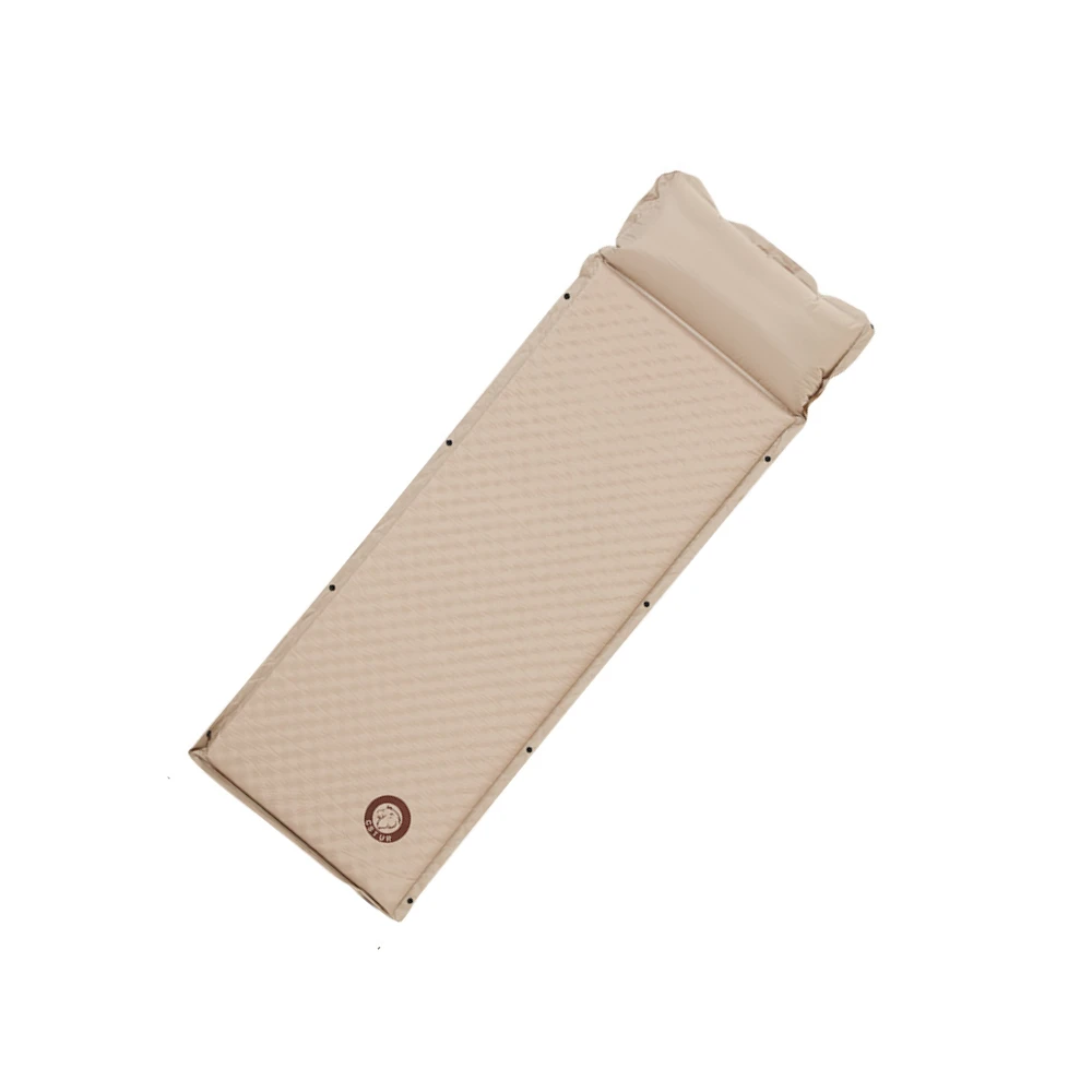 CSTUR Camping Inflatable Bed - Tan 2 CSTUR Camping Inflatable Bed - Tan - Image 2