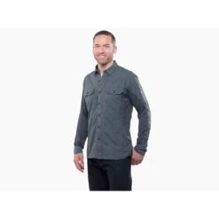 Kuhl Airspeed LS - Tepered Fit - Carbon 6 Kuhl Airspeed LS - Tepered Fit - Carbon -Montanic Store 5062511 CAR00 ALT SIDE