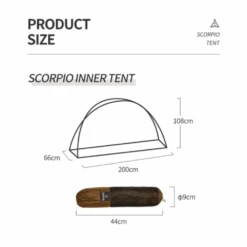 Thous Winds Scorpio Inner Tent 12 Thous Winds Scorpio Inner Tent -Montanic Store 5 b6b89b08 c232 45b1 9037 e4e419d6c2ee