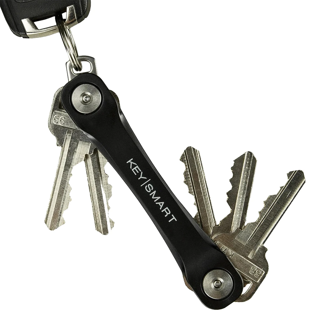 Keysmart Flex Black - Compact Multiple Key Holder Car Key Organizer 3 Keysmart Flex Black - Compact Multiple Key Holder Car Key Organizer - Image 3