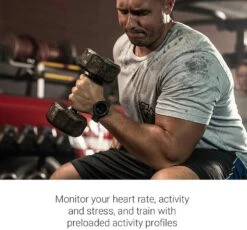 Garmin Instinct GPS Smartwatch - Graphite -Montanic Store 61 hrpo V L. AC SL1008