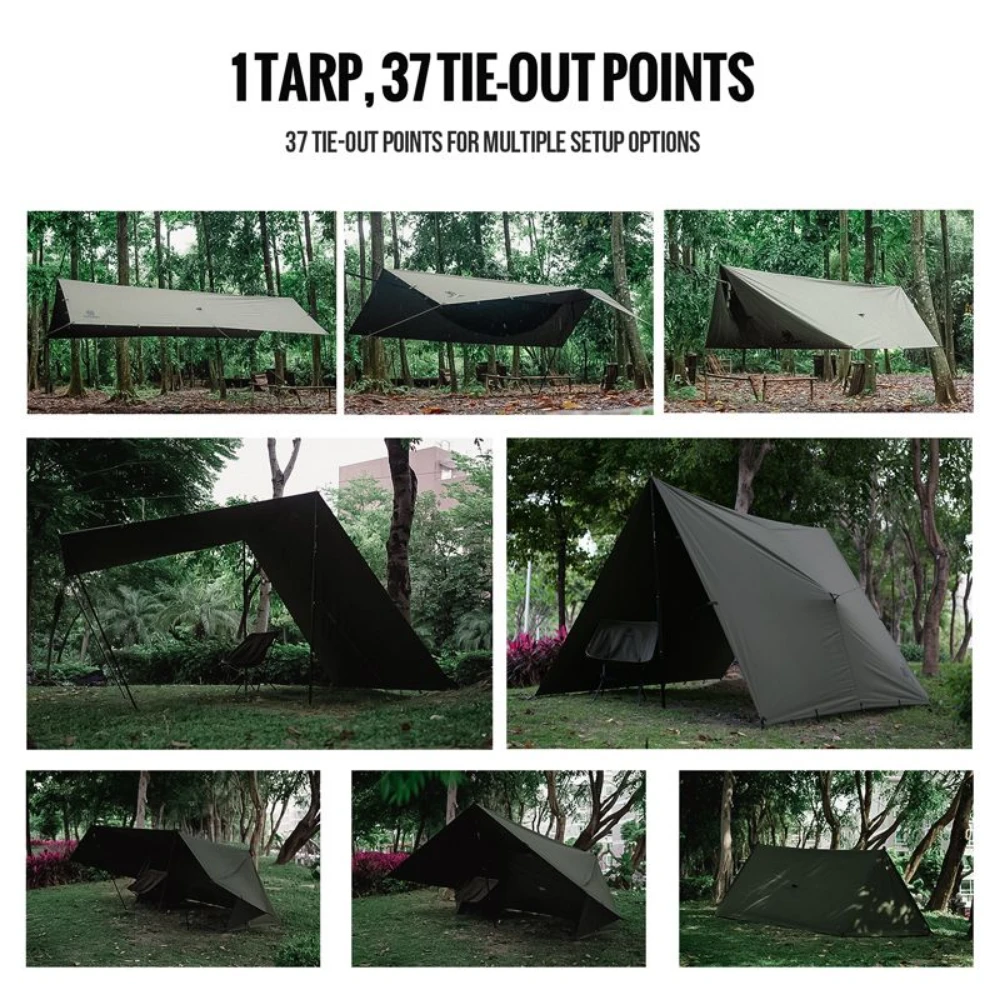OneTigris FJORD T/C Camping Tarp 6 OneTigris FJORD T/C Camping Tarp - Image 6
