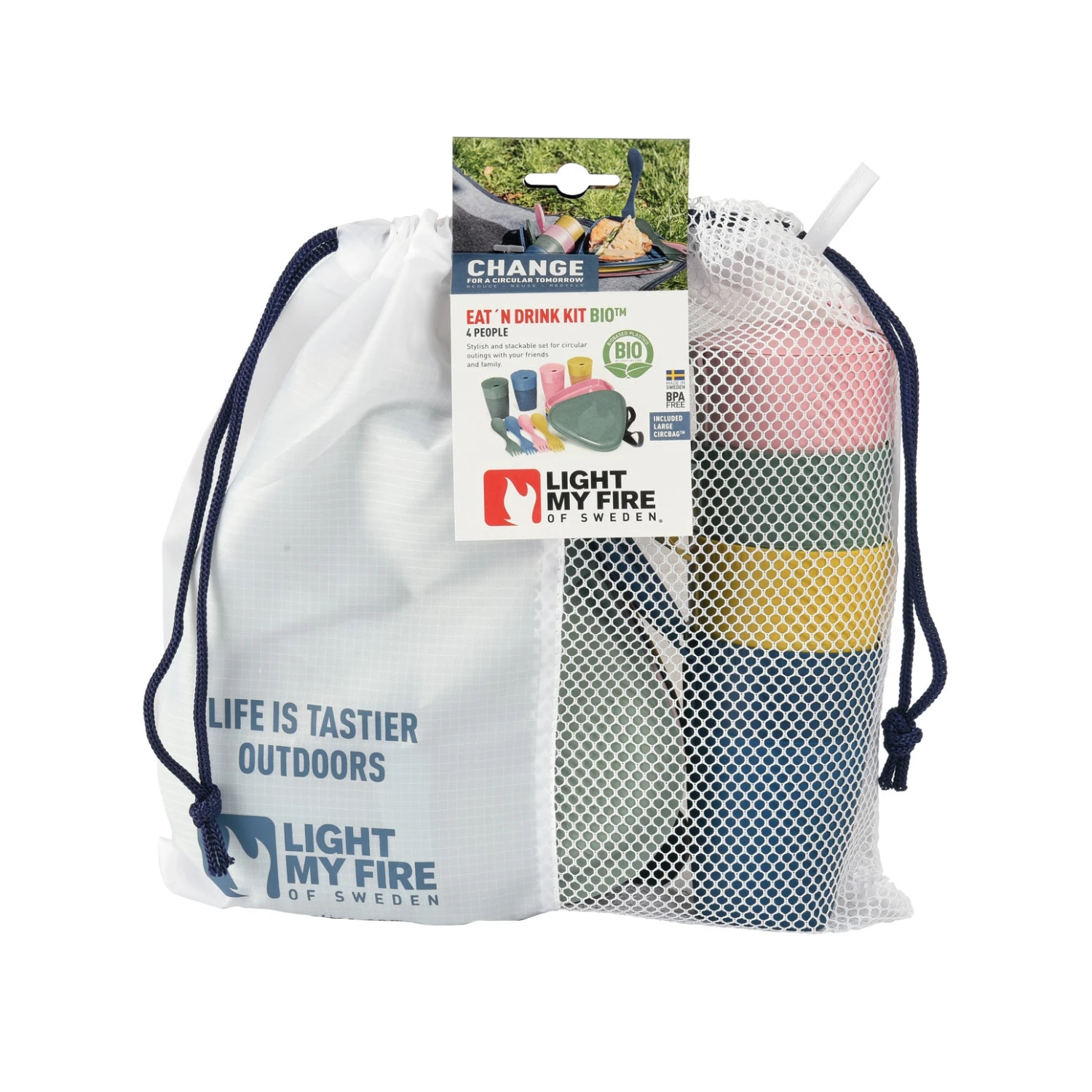 Light My Fire Eat´n Drink Kit BIO For 4 Nature 3 Light My Fire Eat´n Drink Kit BIO For 4 Nature - Image 3