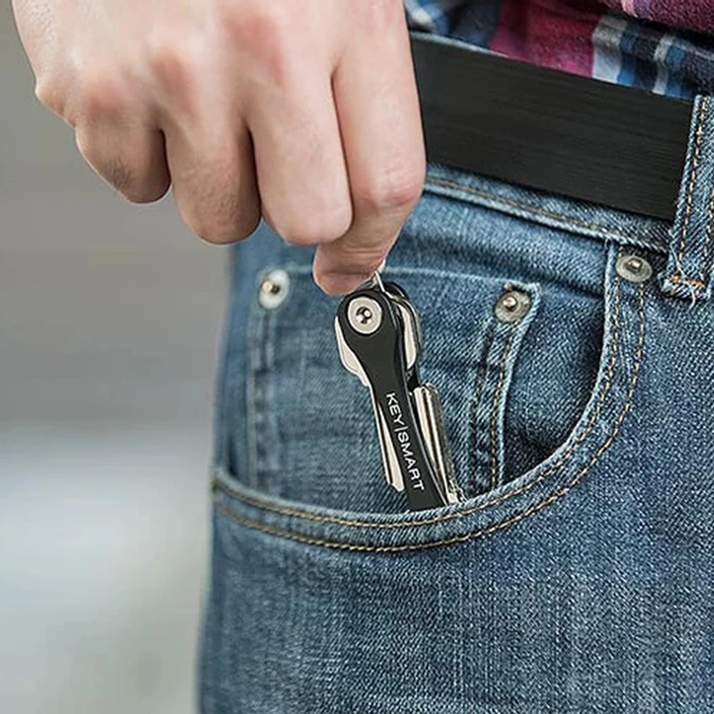 Keysmart Flex Black - Compact Multiple Key Holder Car Key Organizer 6 Keysmart Flex Black - Compact Multiple Key Holder Car Key Organizer - Image 6