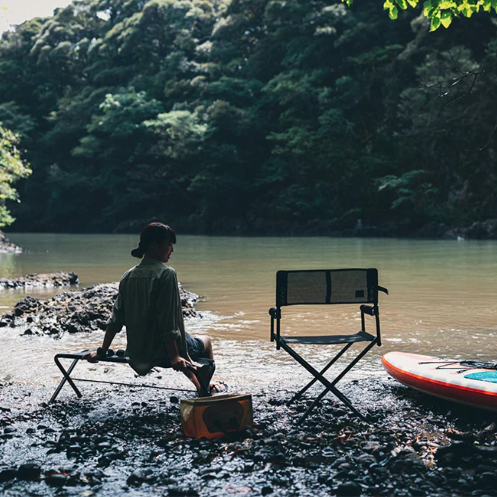 Snow Peak Mesh Folding Bench 7 Snow Peak Mesh Folding Bench - Image 7