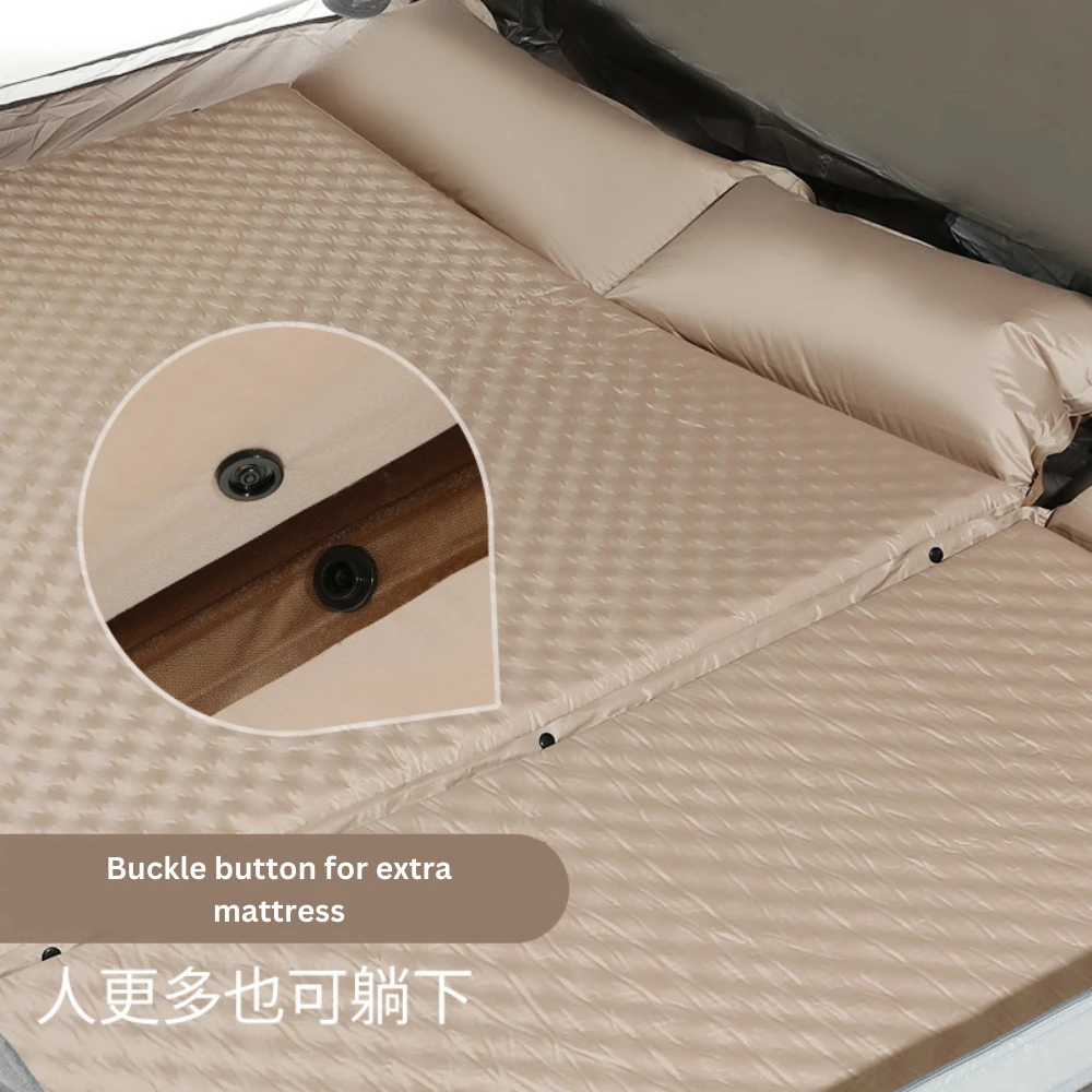 CSTUR Camping Inflatable Bed - Tan 5 CSTUR Camping Inflatable Bed - Tan - Image 5