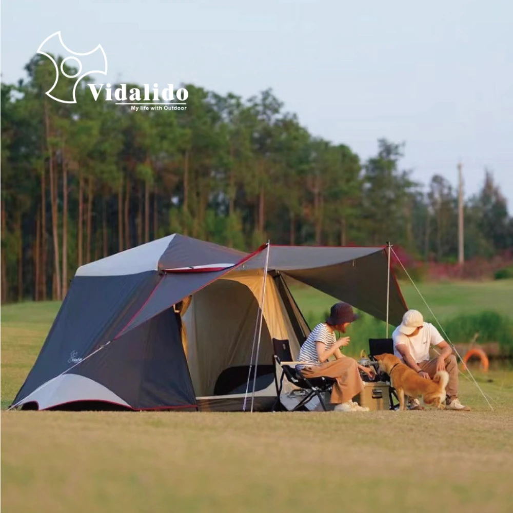 Vidalido Black Cabin XL Tent 6 Vidalido Black Cabin XL Tent - Image 6