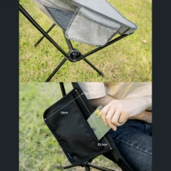 KZM Schwyz High Lightweight Chair Black 18 KZM Schwyz High Lightweight Chair Black -Montanic Store 8 1a5a787d 8397 4d30 8af5 d7a39d79766e