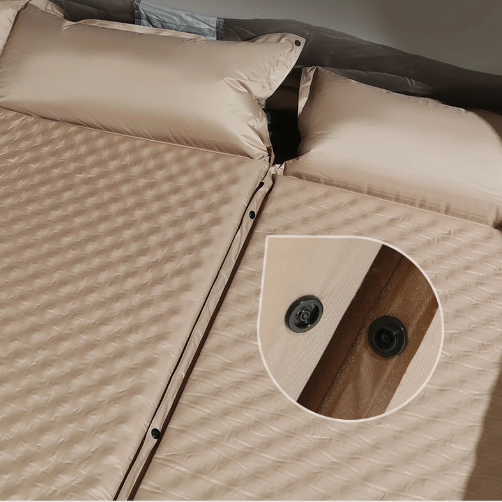 CSTUR Camping Inflatable Bed - Tan 7 CSTUR Camping Inflatable Bed - Tan - Image 7