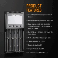 Fenix ARE-A4 Battery Charger 11 Fenix ARE-A4 Battery Charger -Montanic Store ARE A4 7