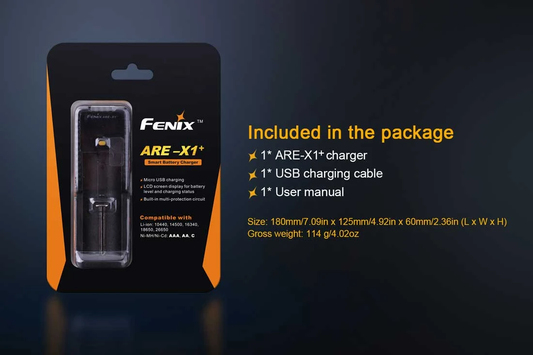 Fenix ARE-X1+ Smart USB Battery Charger 2 Fenix ARE-X1+ Smart USB Battery Charger - Image 2