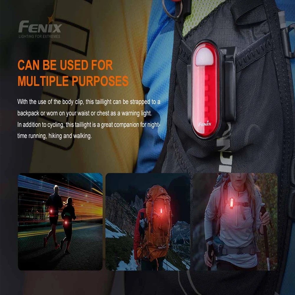 Fenix BC05R V2.0 Rechargeable Bike Tail Light 11 Fenix BC05R V2.0 Rechargeable Bike Tail Light - Image 11