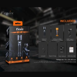 Fenix C7 Luminus SST70 Cool White LED Flashlight - Black -Montanic Store C7 life 02