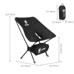 OneTigris Portable Camping Chair - Coyote Brown -Montanic Store CE ZDY02 BK 05 dc6917c4 89a8 4ee2 8c11 915c08dcc918