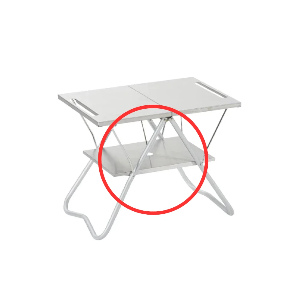 Snow Peak Stainless Single Unit Tray 4 Snow Peak Stainless Single Unit Tray - Image 4