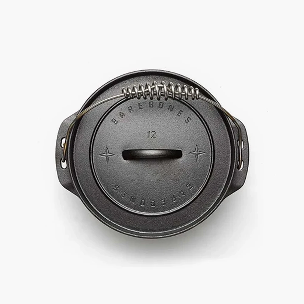 Barebones Cast Iron Dutch Oven 12" 2 Barebones Cast Iron Dutch Oven 12" - Image 2
