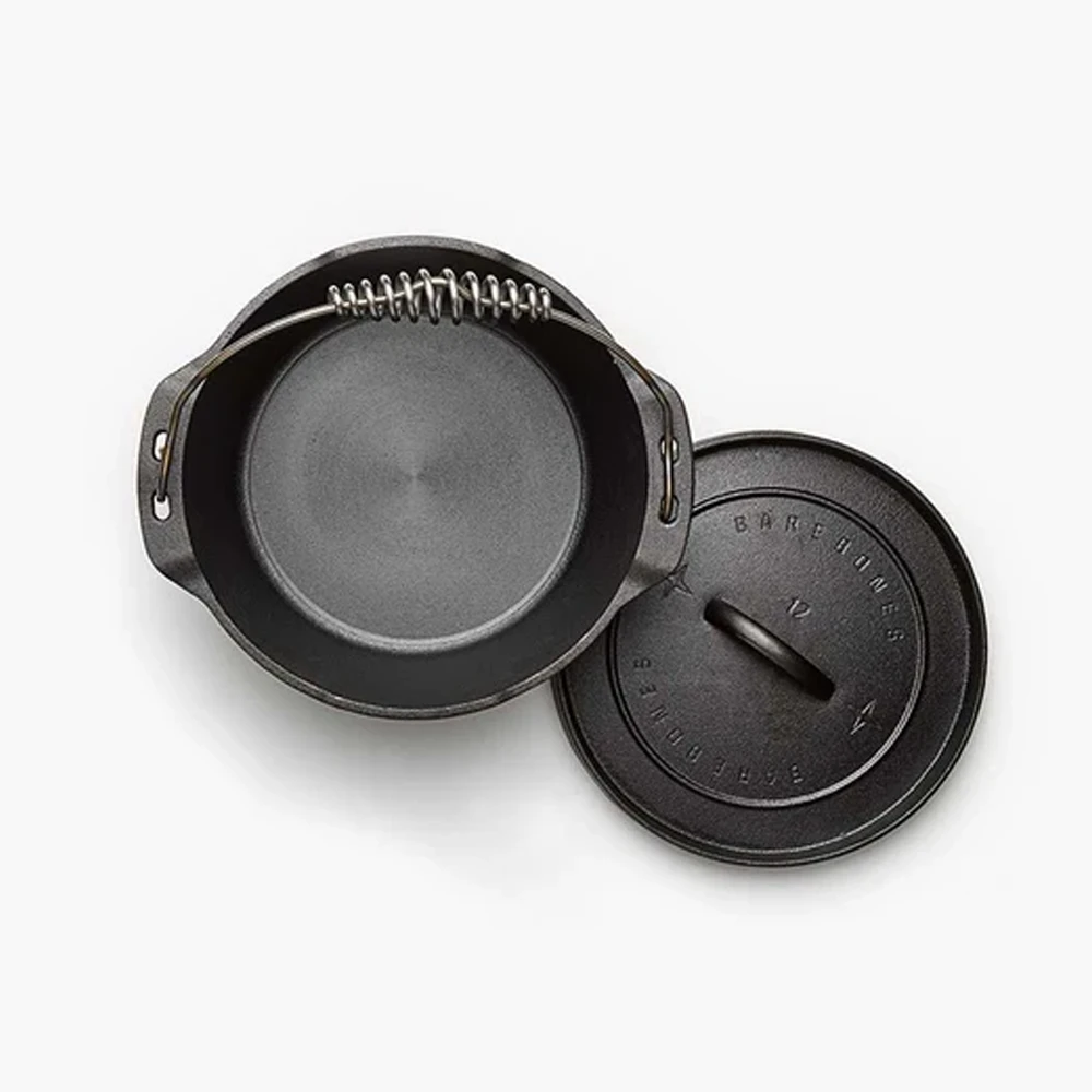 Barebones Cast Iron Dutch Oven 12" 3 Barebones Cast Iron Dutch Oven 12" - Image 3