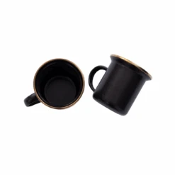 Barebones Enamel Espresso Cup - Set Of 2 22 Barebones Enamel Espresso Cup - Set Of 2 -Montanic Store CKW 344