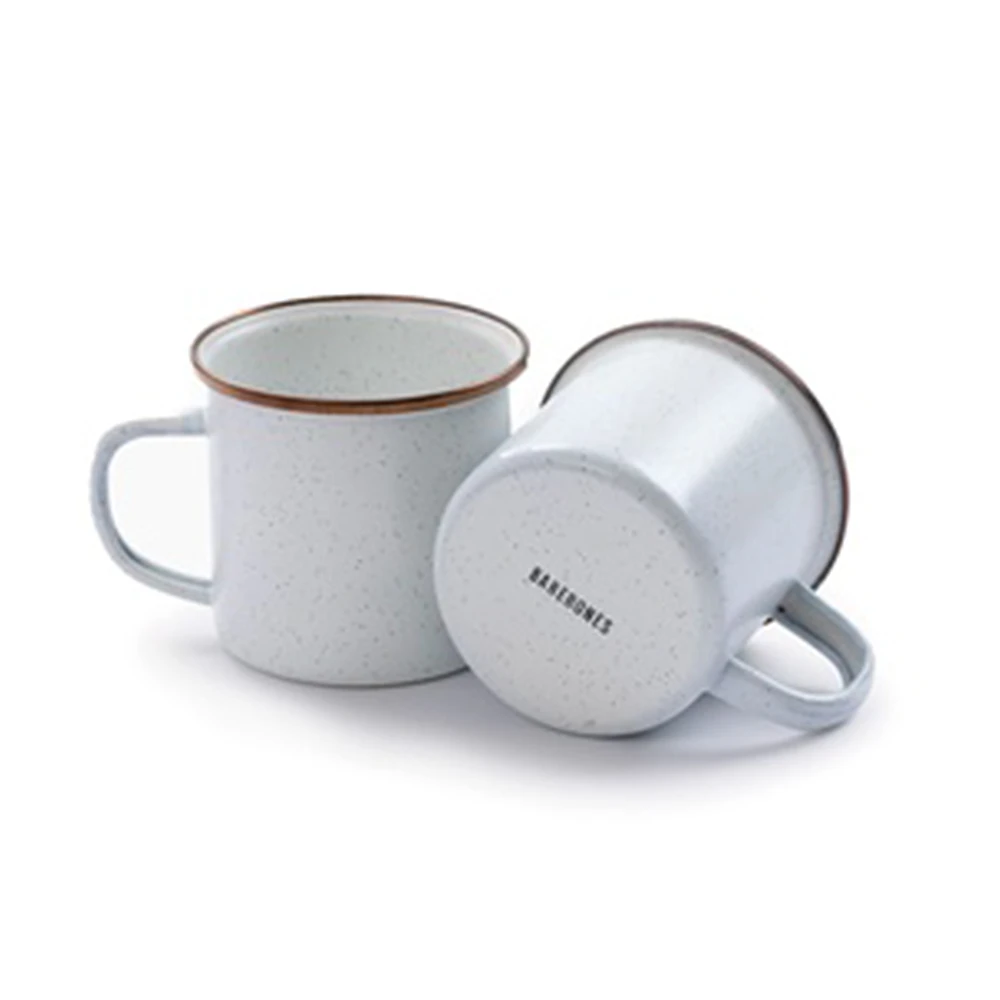 Barebones Enamel Espresso Cup - Set Of 2 3 Barebones Enamel Espresso Cup - Set Of 2 - Image 3