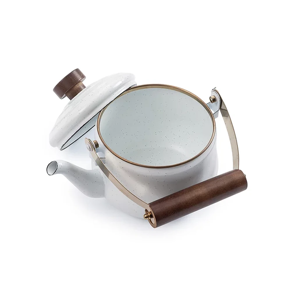 Barebones Enamel Teapot 6 Barebones Enamel Teapot - Image 6