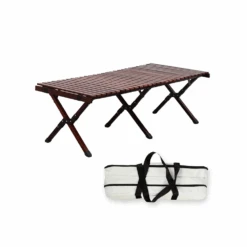 Camp Leader Large Wooden Egg Roll Table 14 Camp Leader Large Wooden Egg Roll Table -Montanic Store CL09BWN 3
