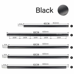 Camp Leader Canopy Tarp Pole - Black -Montanic Store CL11 6 600x600 689e0fd1 debf 49b8 ab3b ca14f19285ac