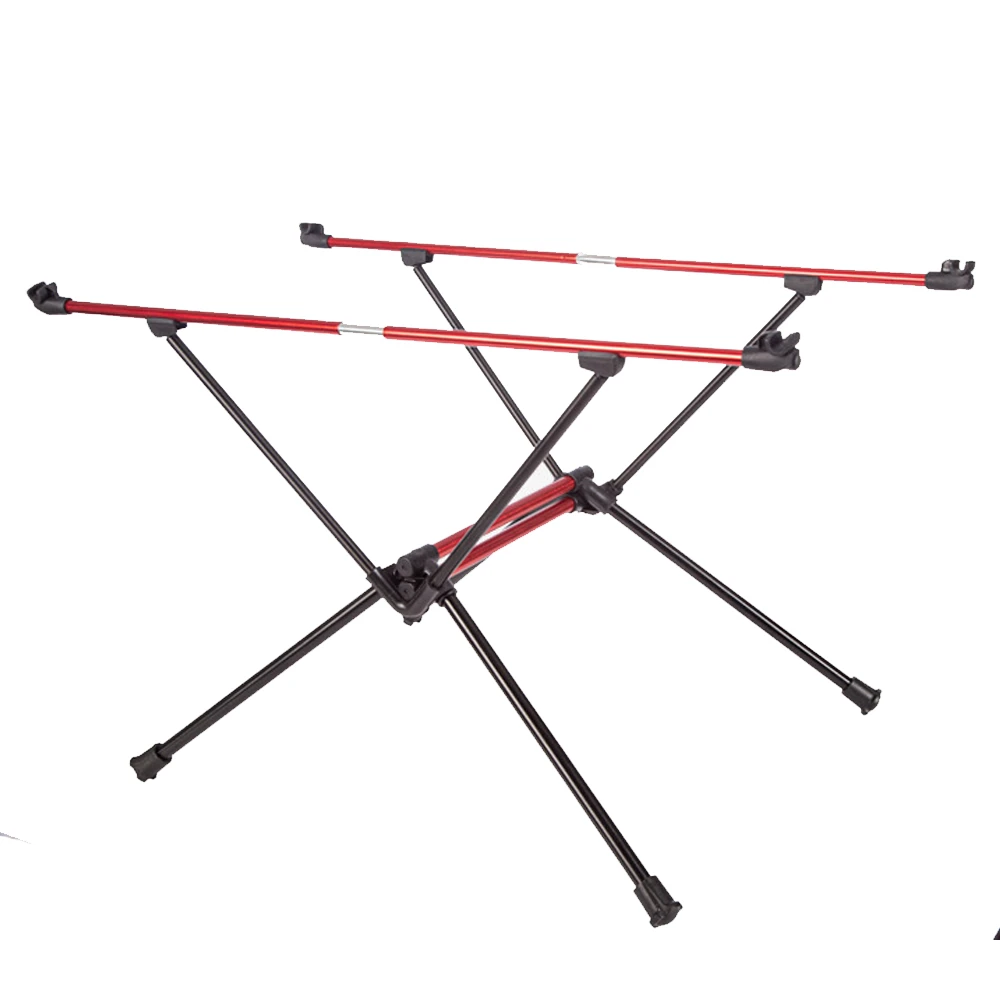 Camp Leader Fabric Top Folding Table - TAN 2 Camp Leader Fabric Top Folding Table - TAN - Image 2