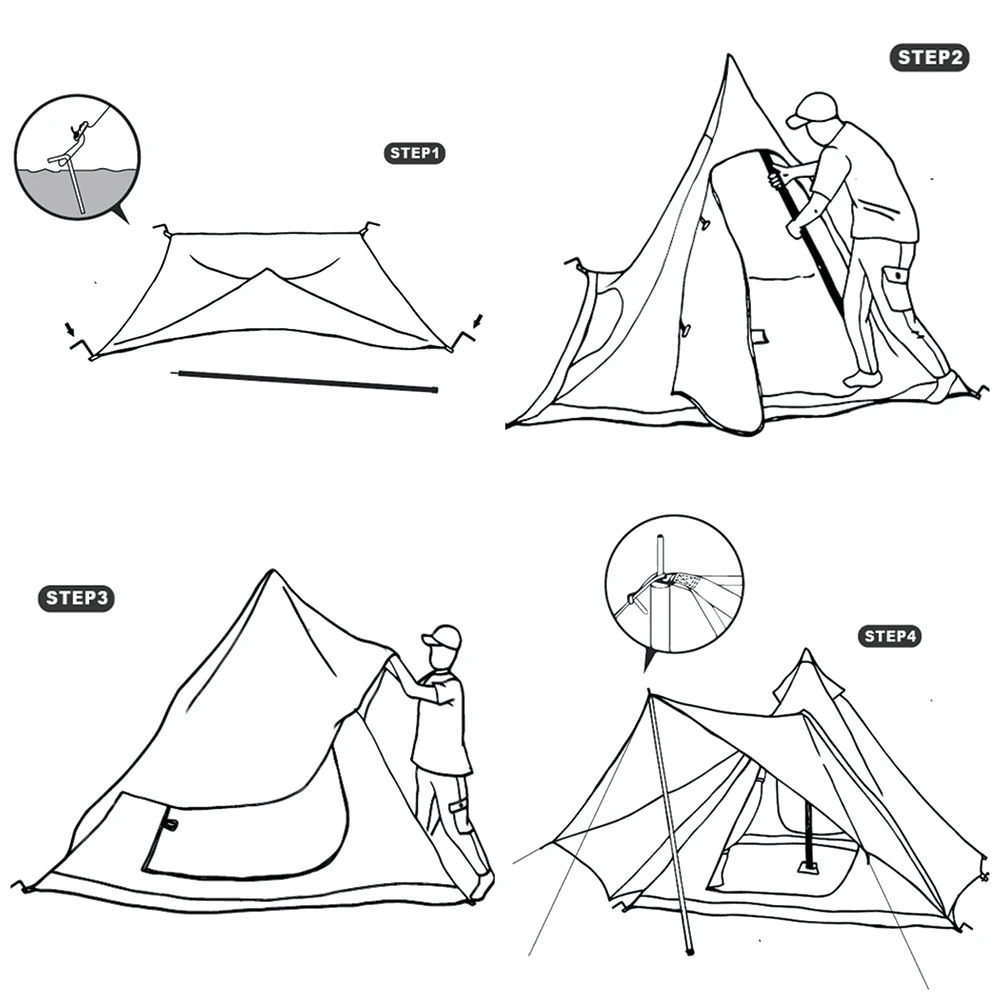 Vidalido Teepee Tent Pro 6 Vidalido Teepee Tent Pro - Image 6