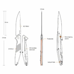 Ruike D191-B Knife -Montanic Store D191 B 5